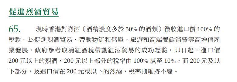 香港烈酒税大幅下调,香港烈酒税大幅下调，背景、事件、影响与时代地位
