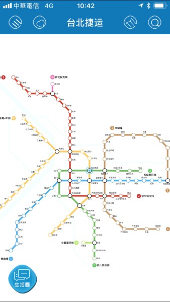 台北捷运图，自然美景的心灵之旅探索