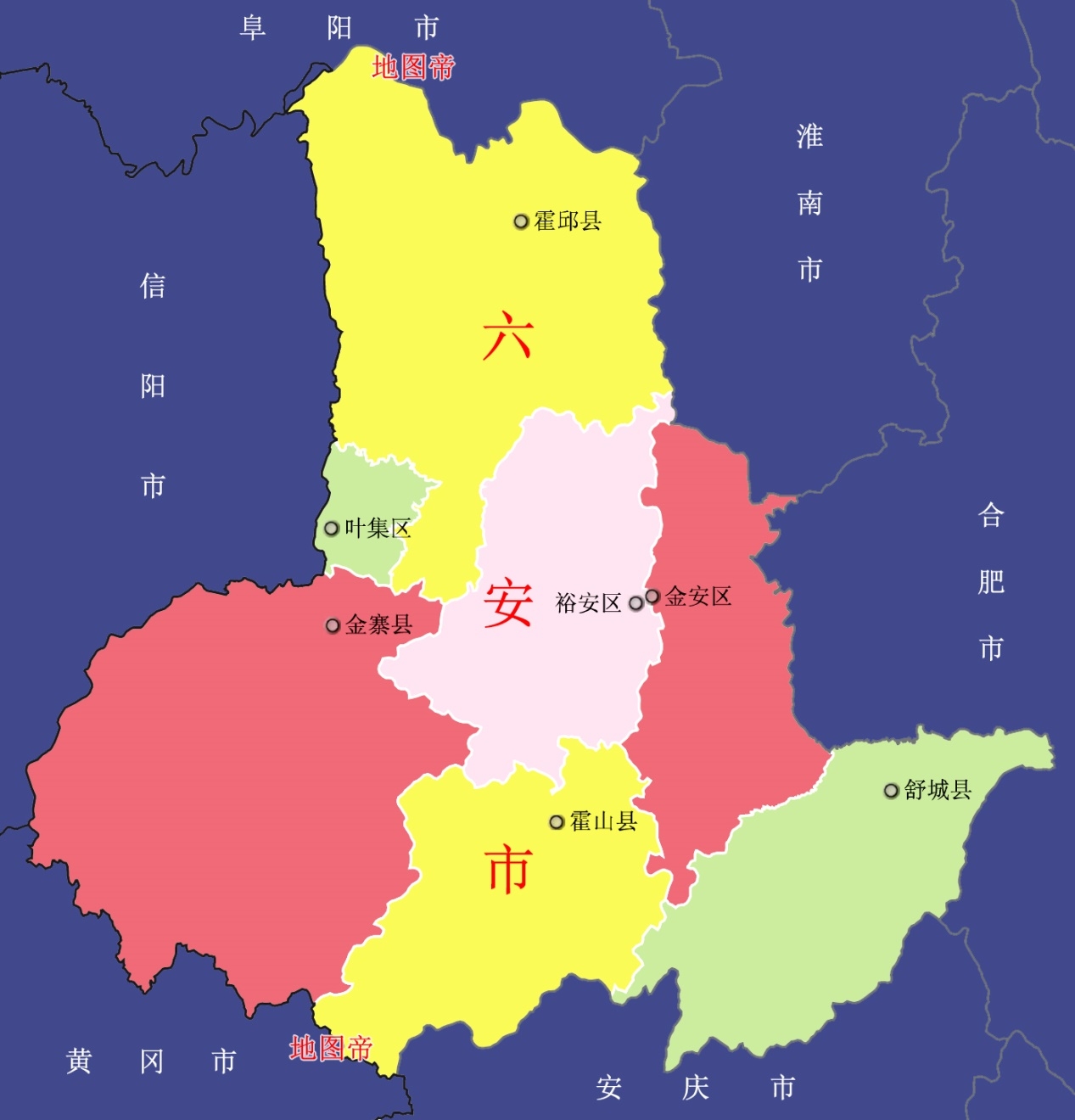 六安最新地图及其观点论述解析