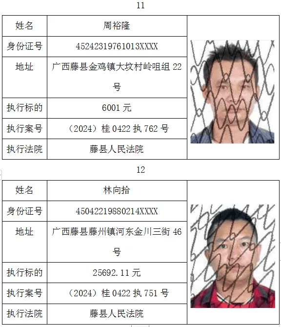 广西失信人名单更新，失信惩戒，警示社会诚信的重要性