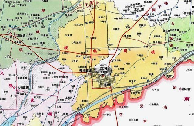 范县地图最新版全景指南，带你领略范县美景的探索之旅！