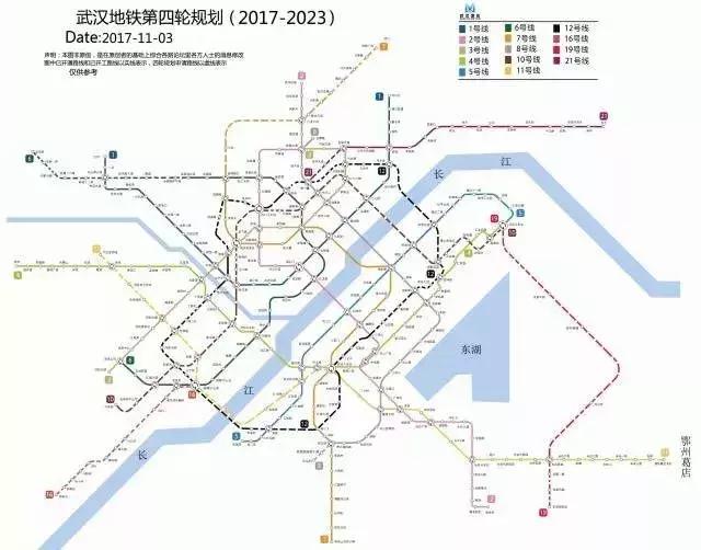 武汉最新地铁线路图概览及解析