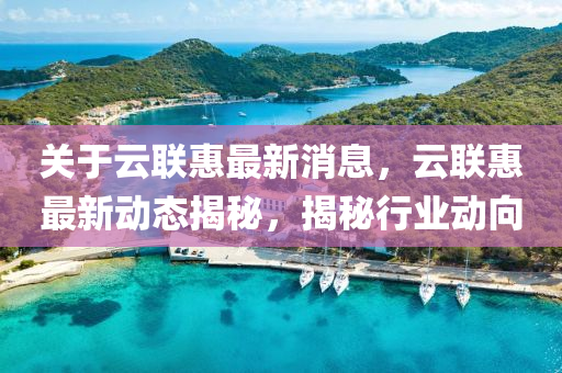 广东云联惠最新动态更新