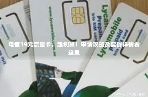 最新电信卡申请与使用详细步骤指南，从申请到使用，一步到位！