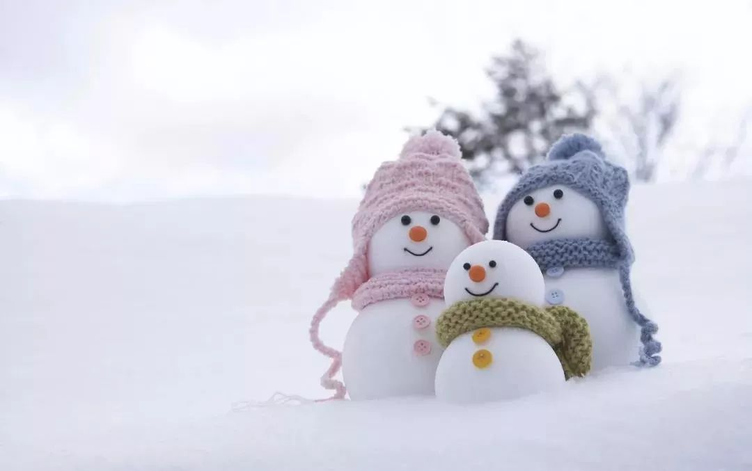 雪落人间的创意雪人